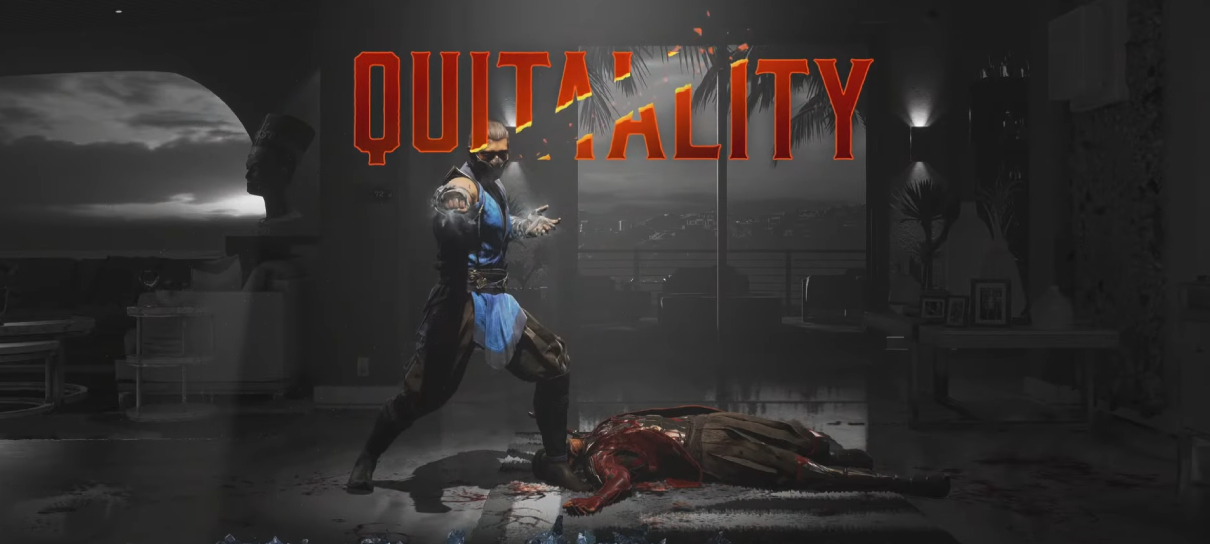 Mortal Kombat 1 terá Quitality, o Fatality para quem abandona lutas