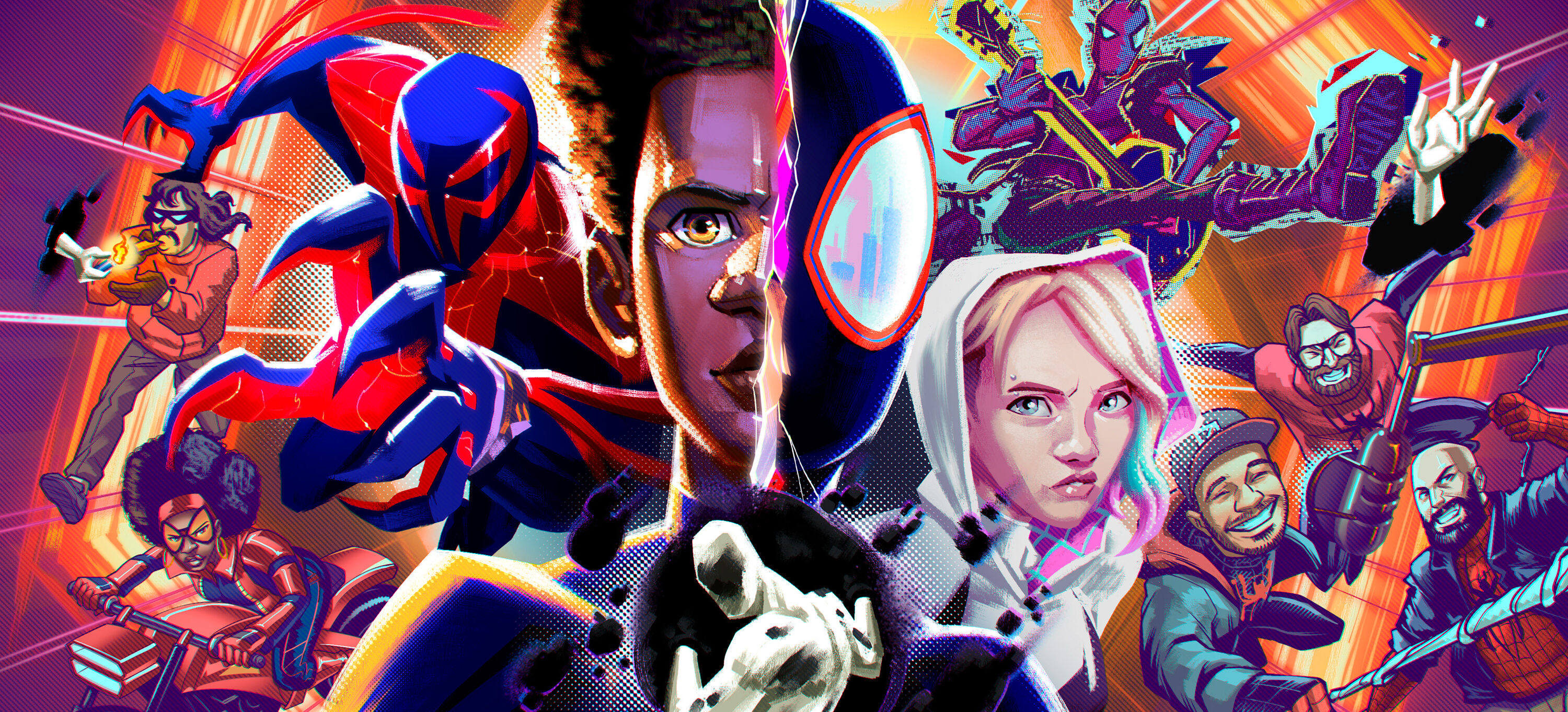 Capa do episódio Homem-Aranha: Através do Aranhaverso é punk!