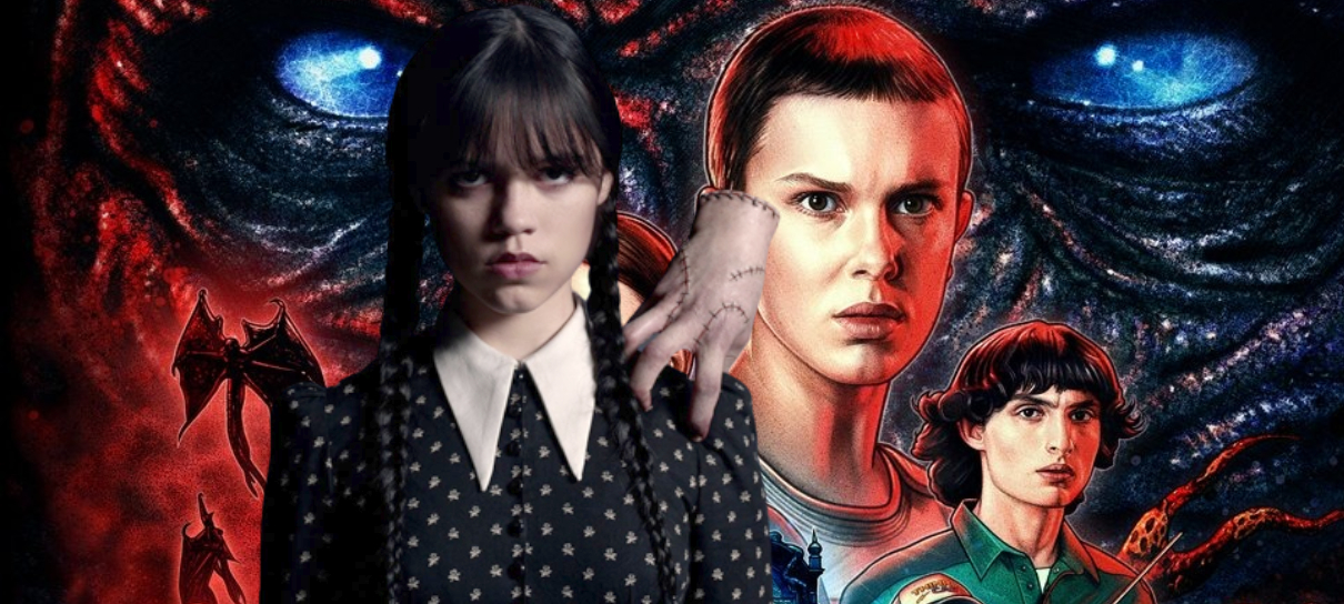Netflix muda cálculo do Top 10 e Wandinha ultrapassa Stranger Things