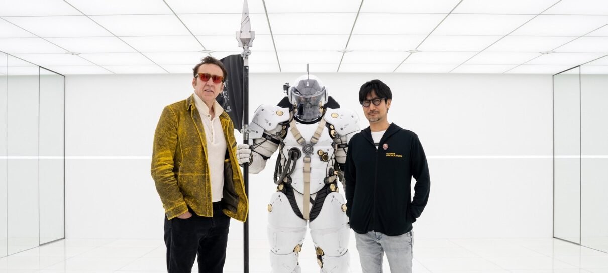 Nicolas Cage visita estúdio de Hideo Kojima e deixa fãs curiosos