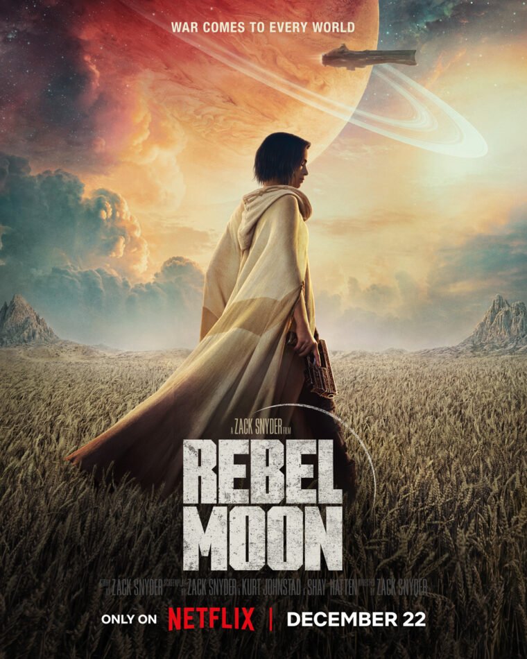 Rebel Moon  Filme de ficção científica espacial de Zack Snyder, tudo o que  você precisa
