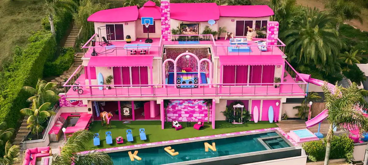 Casa dos Sonhos da Barbie está disponível no Airbnb