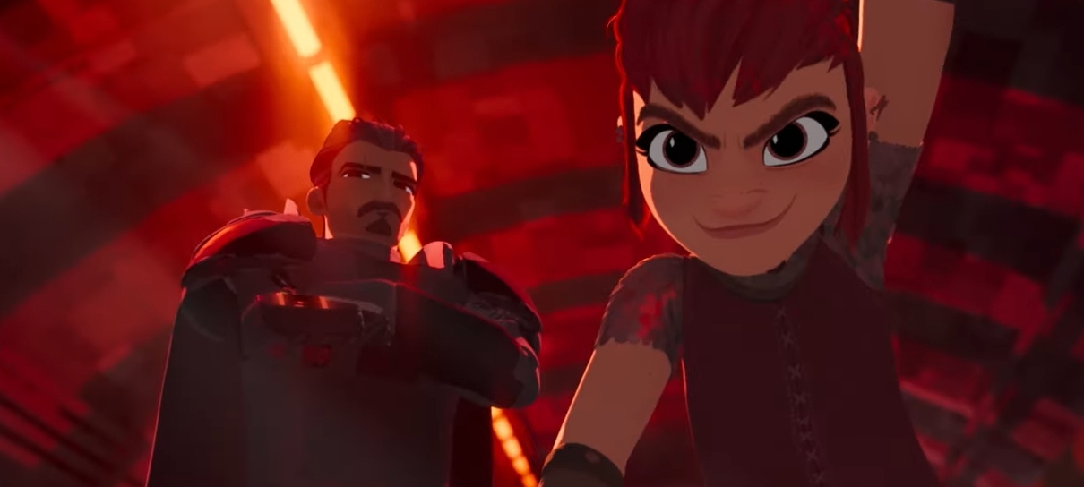 Nimona ganha trailer oficial eletrizante