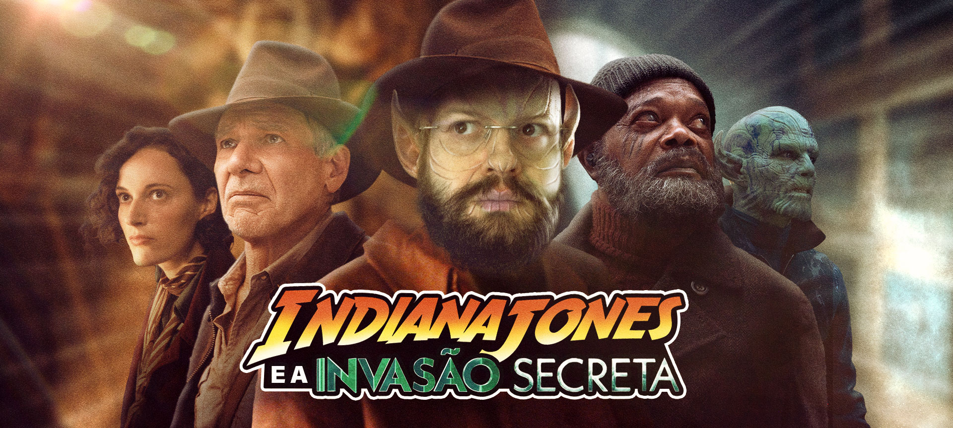 Momentos inesqueciveis com Indiana Jones + Invasão Secreta
