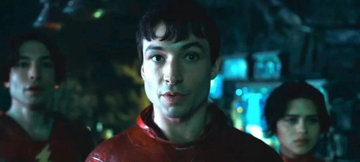 Ezra Miller faz aparição pública oficial em première de The Flash