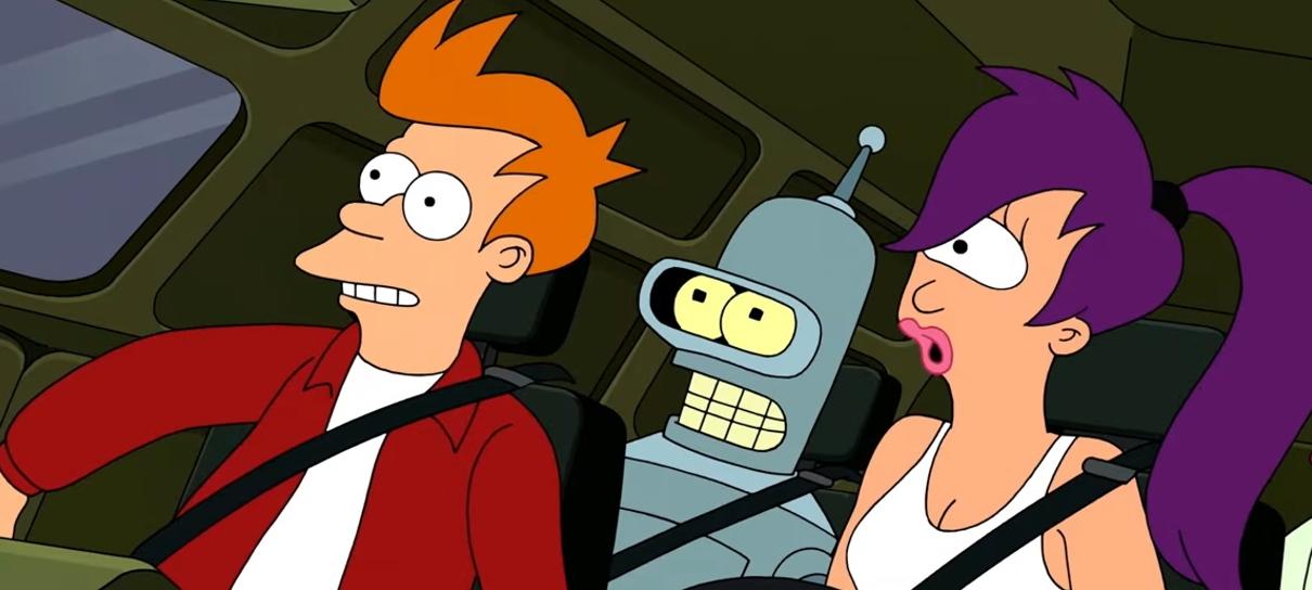 Caos no espaço é destaque em trailer do revival de Futurama