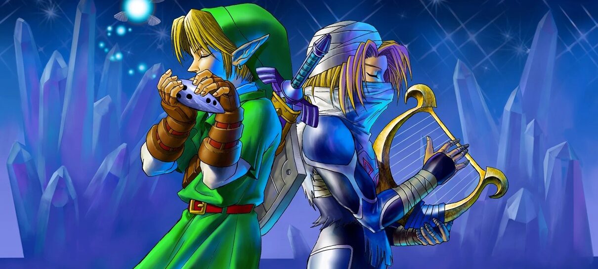 Ocarina of Time Ganandorf and Link (and is