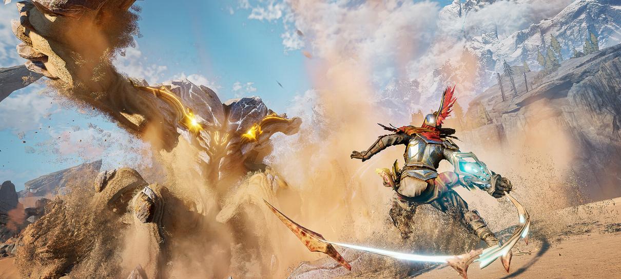 Atlas Fallen mostra combate contra monstros gigantes em novo trailer
