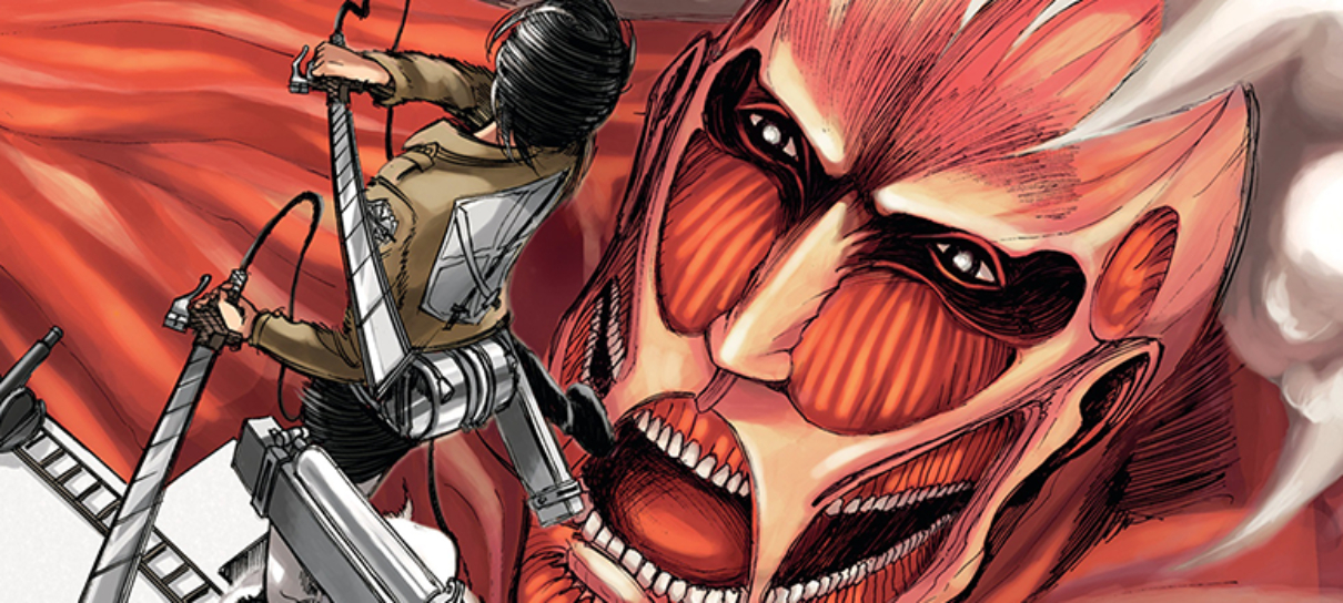 Attack on Titan vol.1 (Shingeki no Kyojin vol.1) - Escrito em japonês