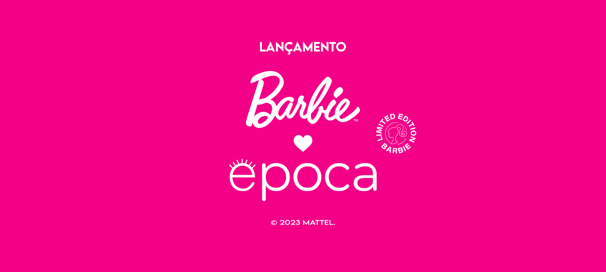 Entre na energia do mundo cor de rosa com a coleção de maquiagem Barbie by Época