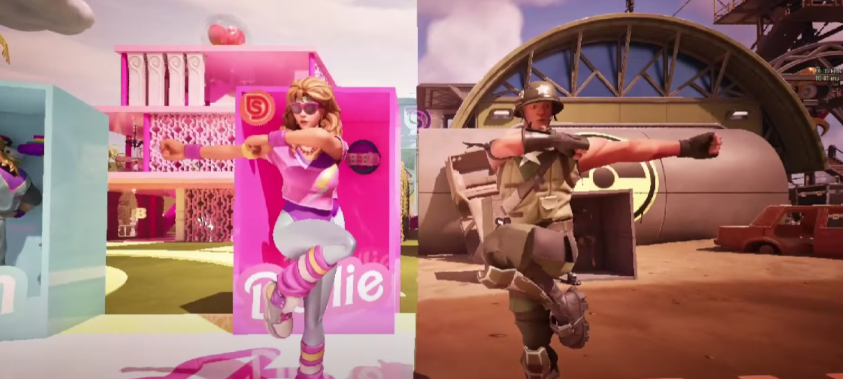 'BarbieHeimer' chega ao Fortnite em divertido mapa de fã