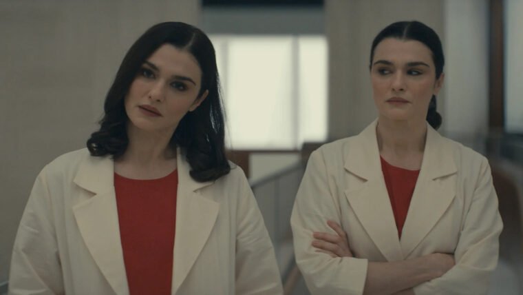 Rachel Weisz como Beverly e Elliot Mantle na série Gêmeas: Mórbida Semelhança (Amazon Prime Video/Reprodução)