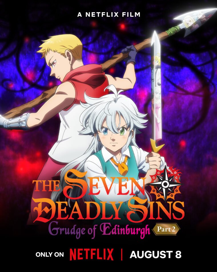 The Seven Deadly Sins: Grudge of Edinburgh: Parte 2 estreia em agosto de  2023 na Netflix