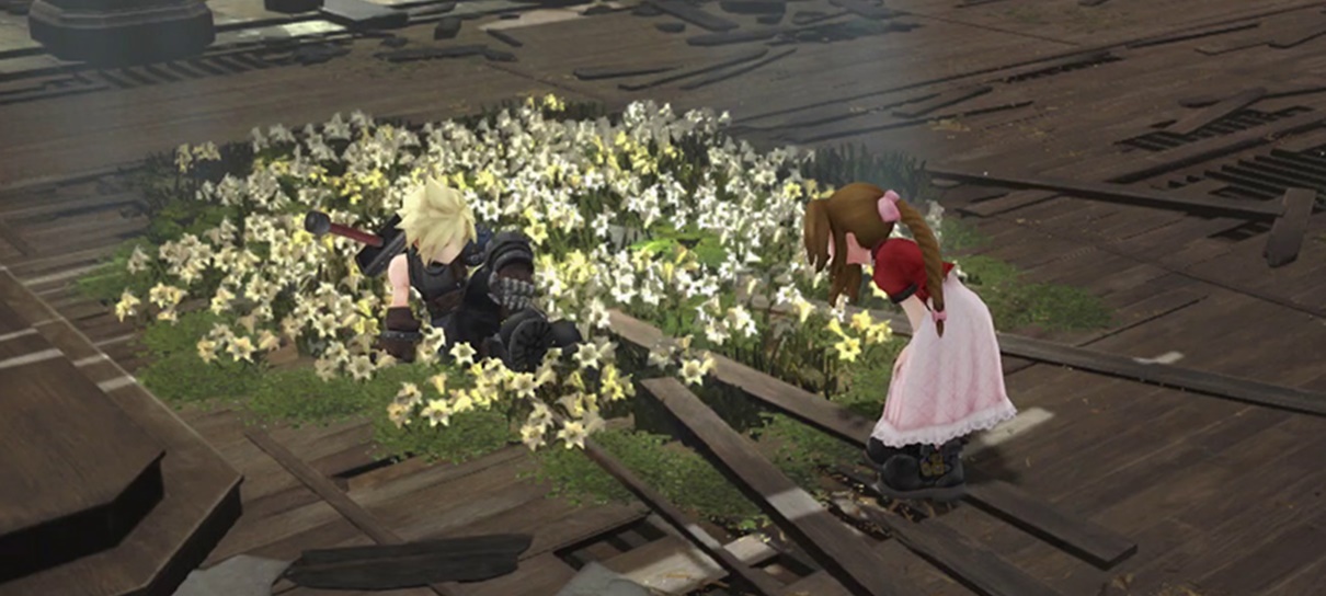 Aerith é apresentada em novo trailer de Final Fantasy VII: Ever Crisis