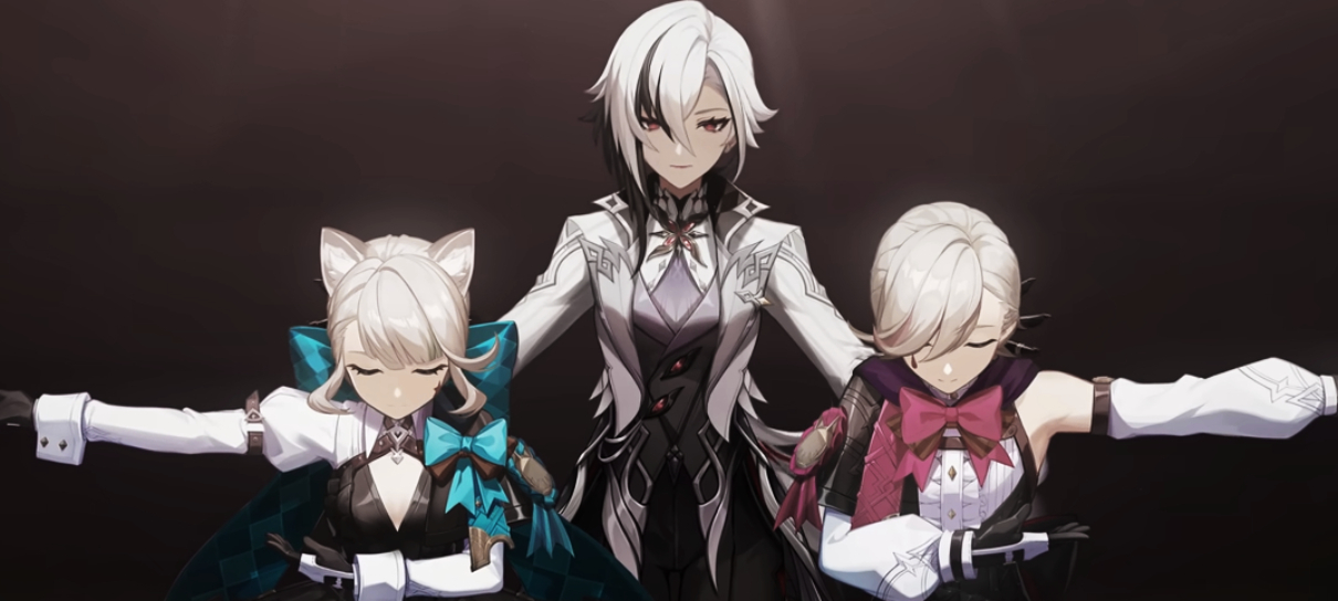 Trailer de Genshin Impact destaca Arlecchino e mais figuras de Fontaine