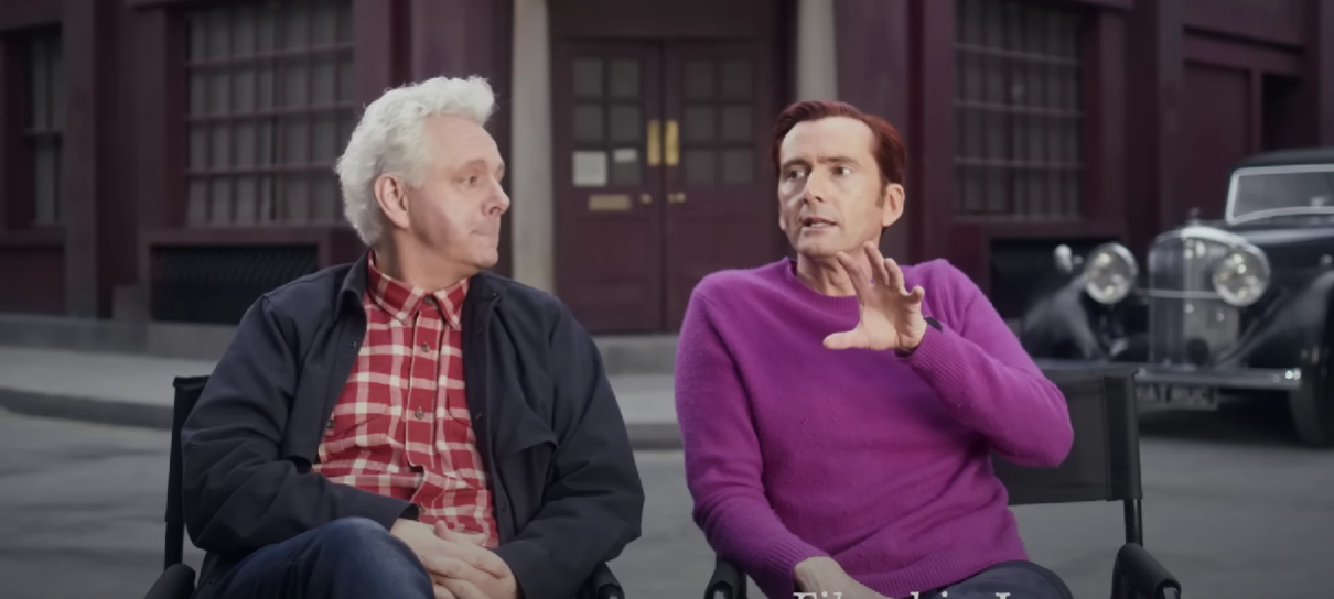 2ª temporada de Good Omens ganha vídeo fofo de bastidores