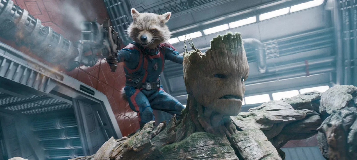 James Gunn quase fez curta com origem da amizade entre Rocket e Groot