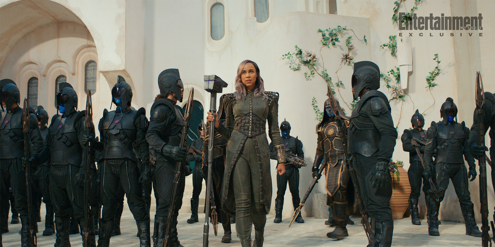 Zawe Ashton as Dar-Benn in Marvel Studios' THE MARVELS. Photo courtesy of Marvel Studios. © 2023 MARVEL.