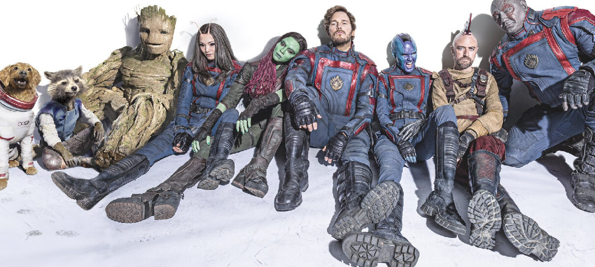 Guardians of the Galaxy 3 é o filme de super-heróis com mais