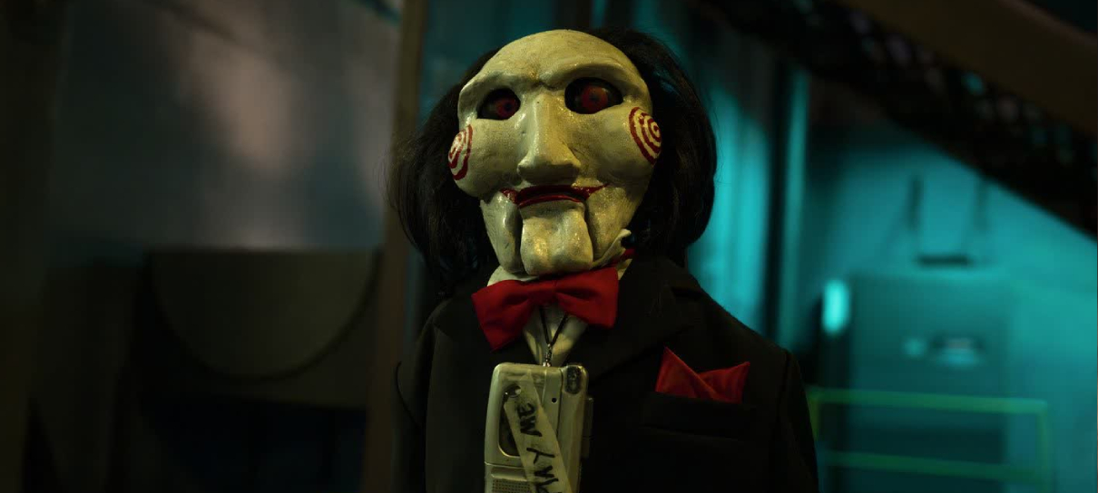 Jogos Mortais X ganha foto com boneco Billy, e ele quer jogar um jogo