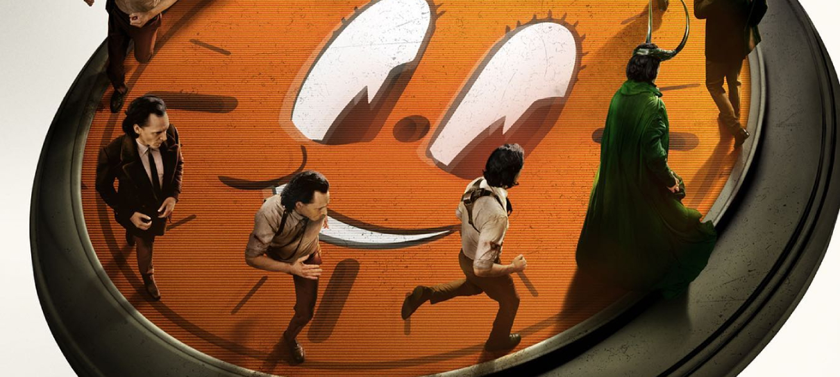Loki corre pelo tempo no cartaz da segunda temporada