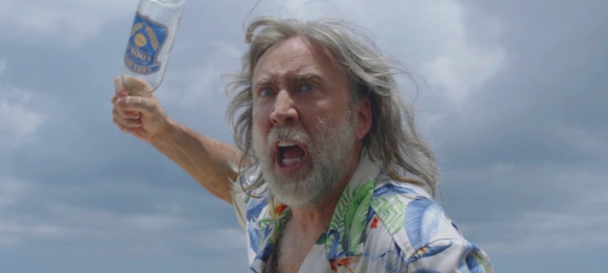 Nicolas Cage vive mendigo porradeiro em trailer de novo filme