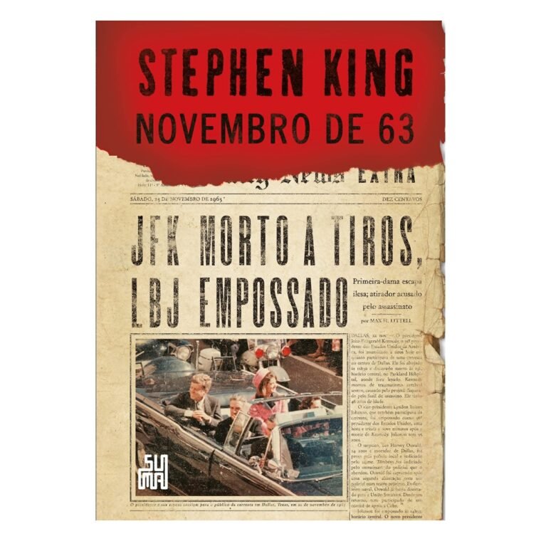 Novembro de 63 é um dos livros do Stephen King na lista do NerdBunker