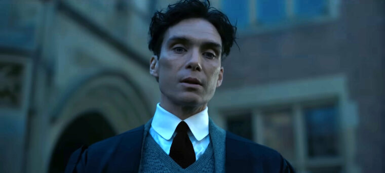 Cillian Murphy como um jovem Oppenheimer (Universal/Reprodução)