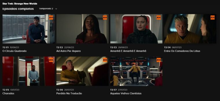 Assistir Star Trek: Strange New Worlds - séries online