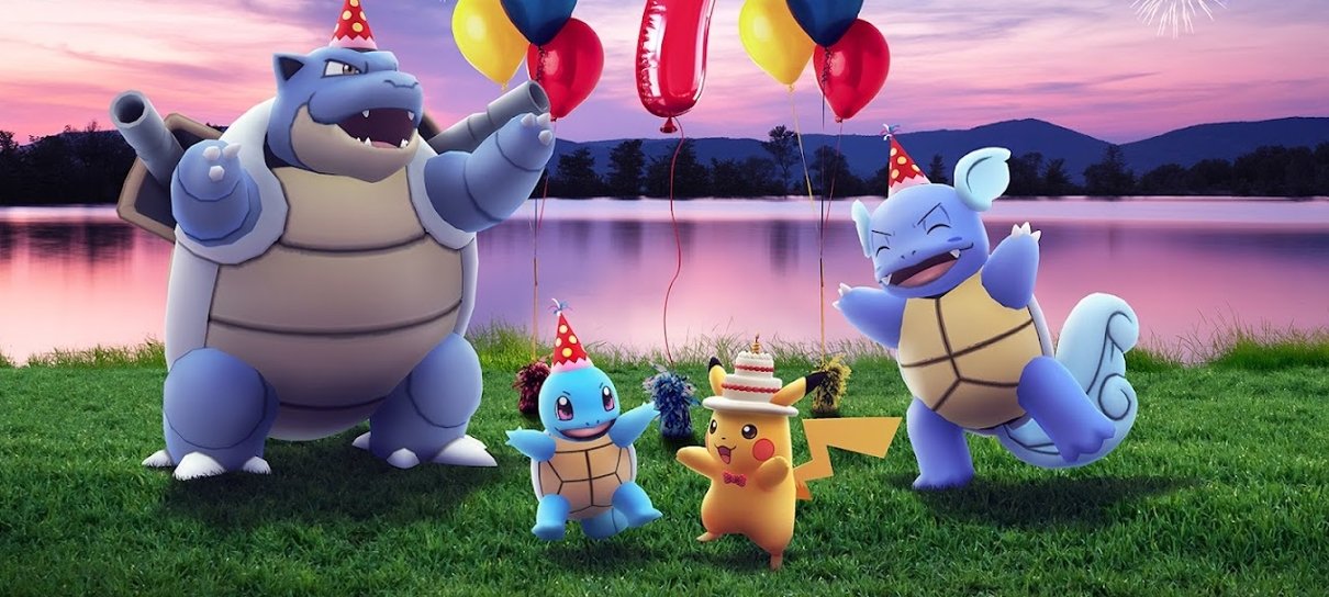 Feliz aniversário de seis anos, Pokémon GO!