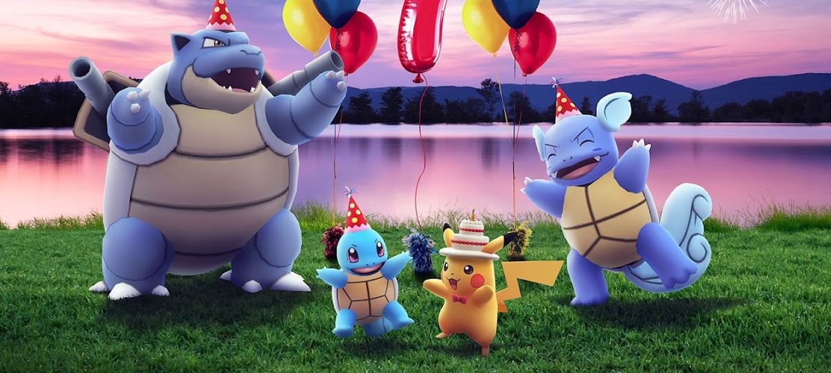 Pokémon GO celebra aniversário de 7 anos com evento especial