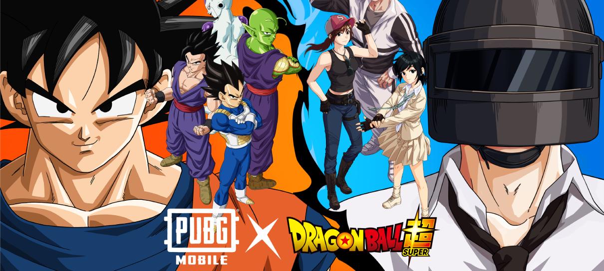 Goku e mais personagens de Dragon Ball chegam ao PUBG MOBILE