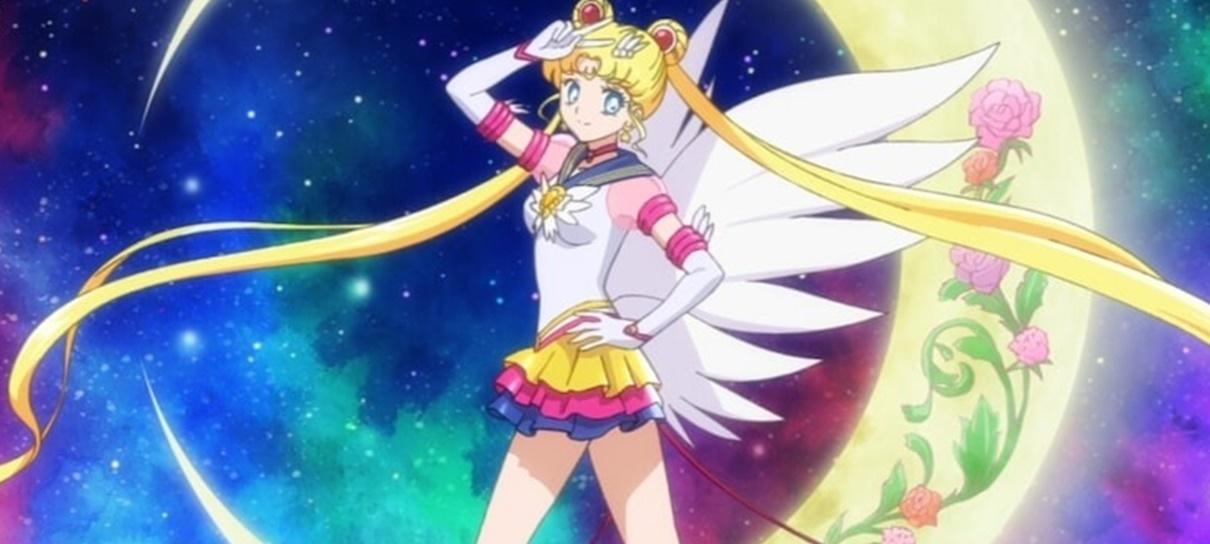 Vídeo de Sailor Moon Cosmos mostra transformação final de Usagi
