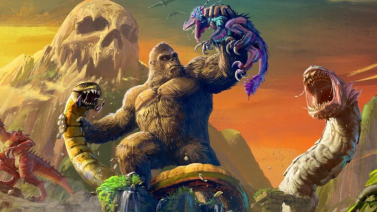 Skull Island: Rise of Kong, novo jogo do King Kong, é anunciado com trailer divisivo