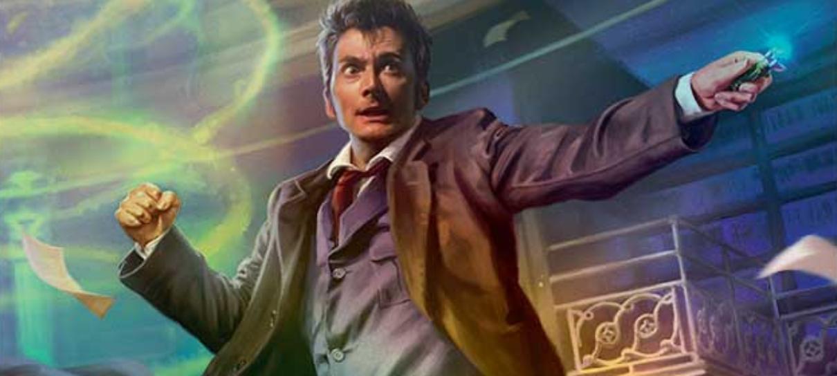 Magic: The Gathering revela visual de coleção inspirada em Doctor Who