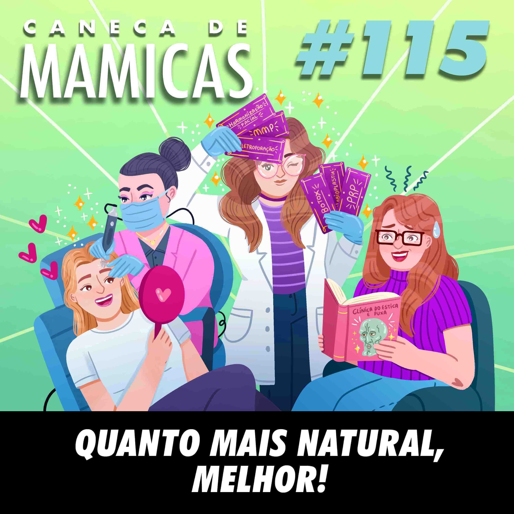 Caneca de Mamicas 115 - Quanto mais natural melhor