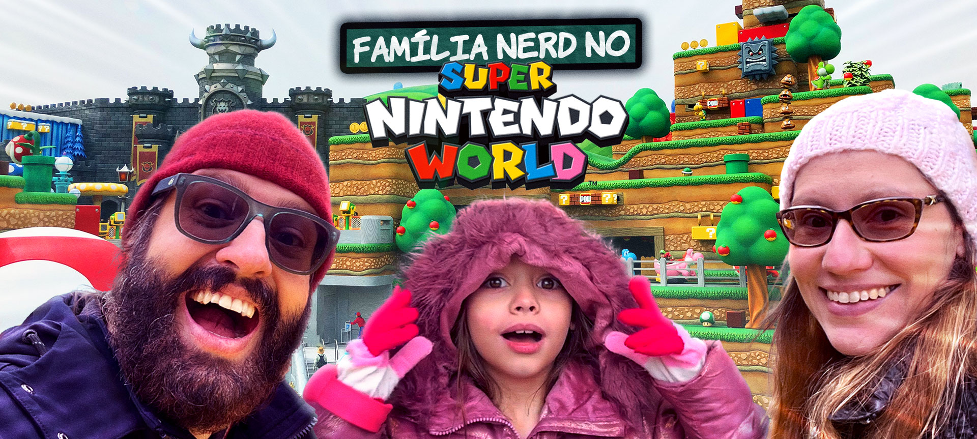 Explorando o Super Nintendo World na Universal Studios!