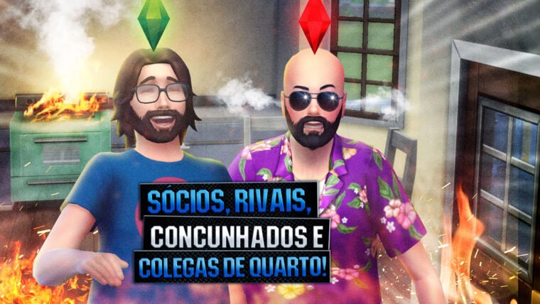 The Sims 4 Gameplay - Fofocas do Jovem Nerd e do Azaghal