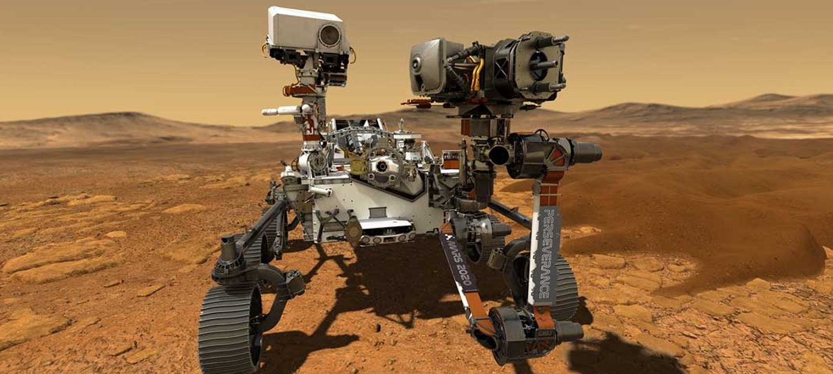 Robô da NASA encontra moléculas orgânicas em Marte
