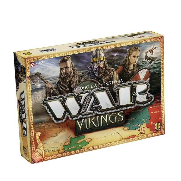 Jogo De Tabuleiro War Vikings O Jogo Da Estrategia - Grow
