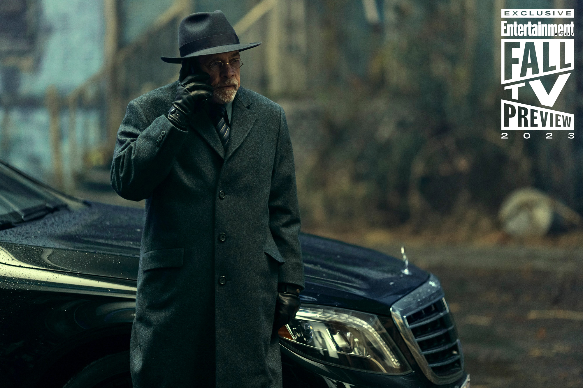 The Fall of the House of Usher. Mark Hamill as Arthur Pym in episode 106 of The Fall of the House of Usher. Cr. Eike Schroter/Netflix © 2023