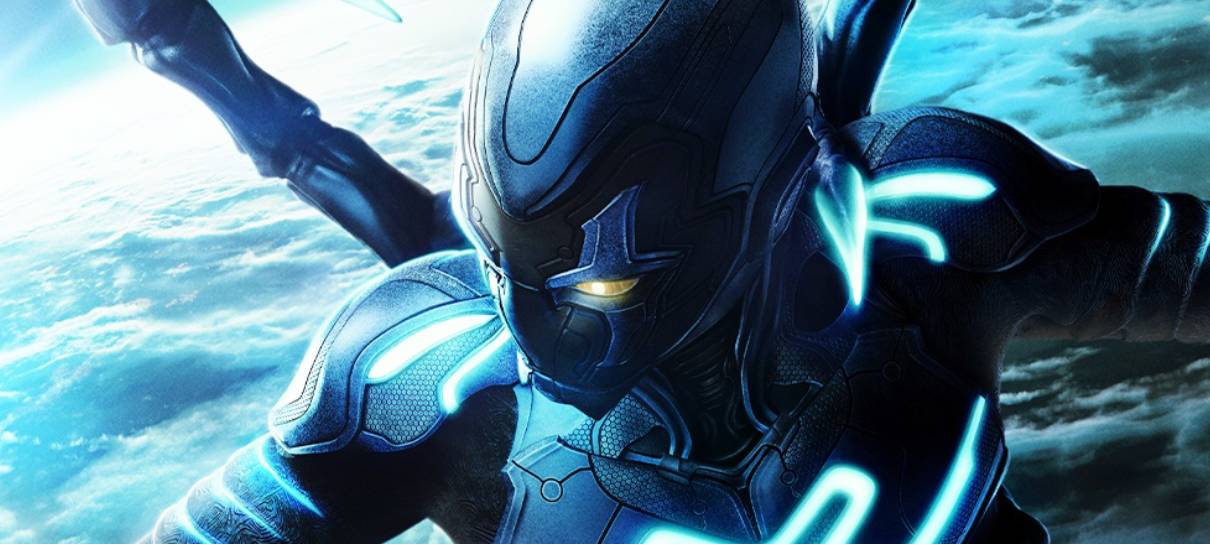 Besouro Azul prepara estreia com cartaz bonitão para IMAX