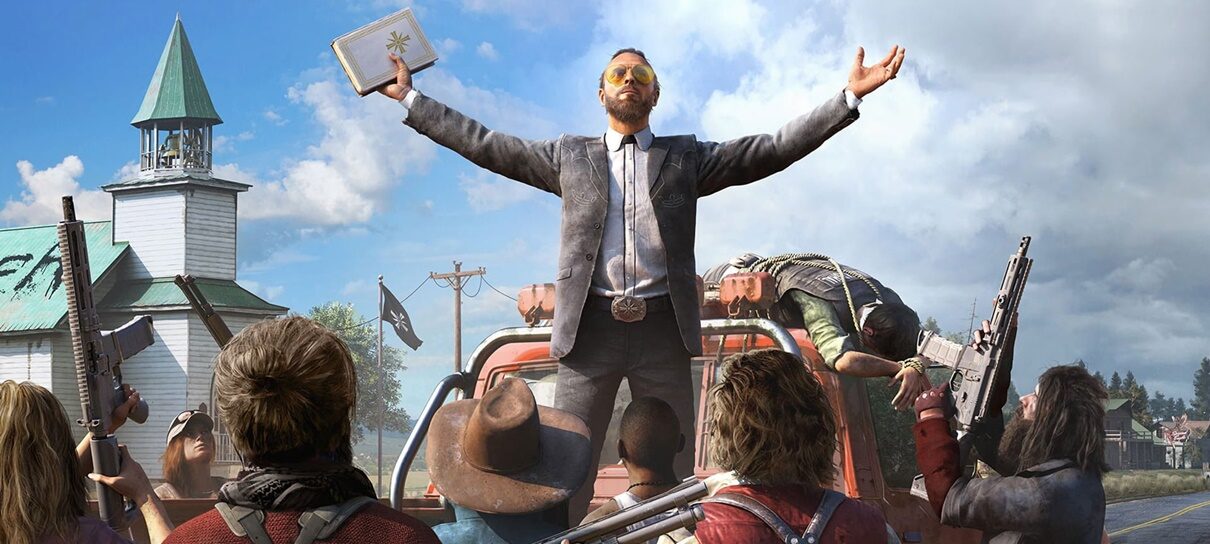 Novo Far Cry 5 revela primeira imagem oficial com vilões do jogo