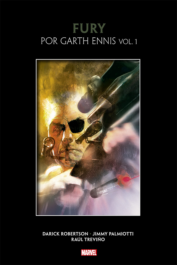 Capa de Fury Max, de Garth Ennis