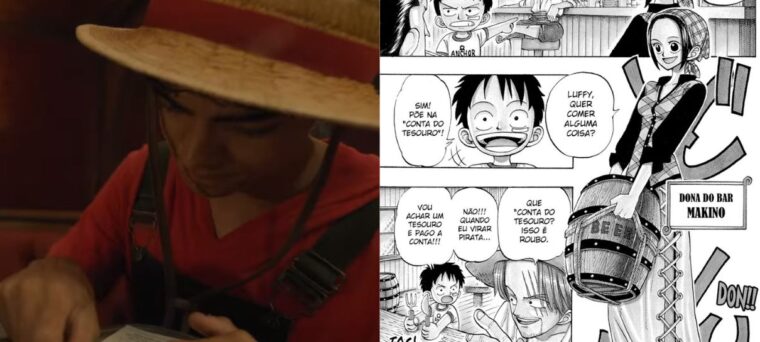 Quanto do mangá One Piece a Netflix adaptou para série live-action