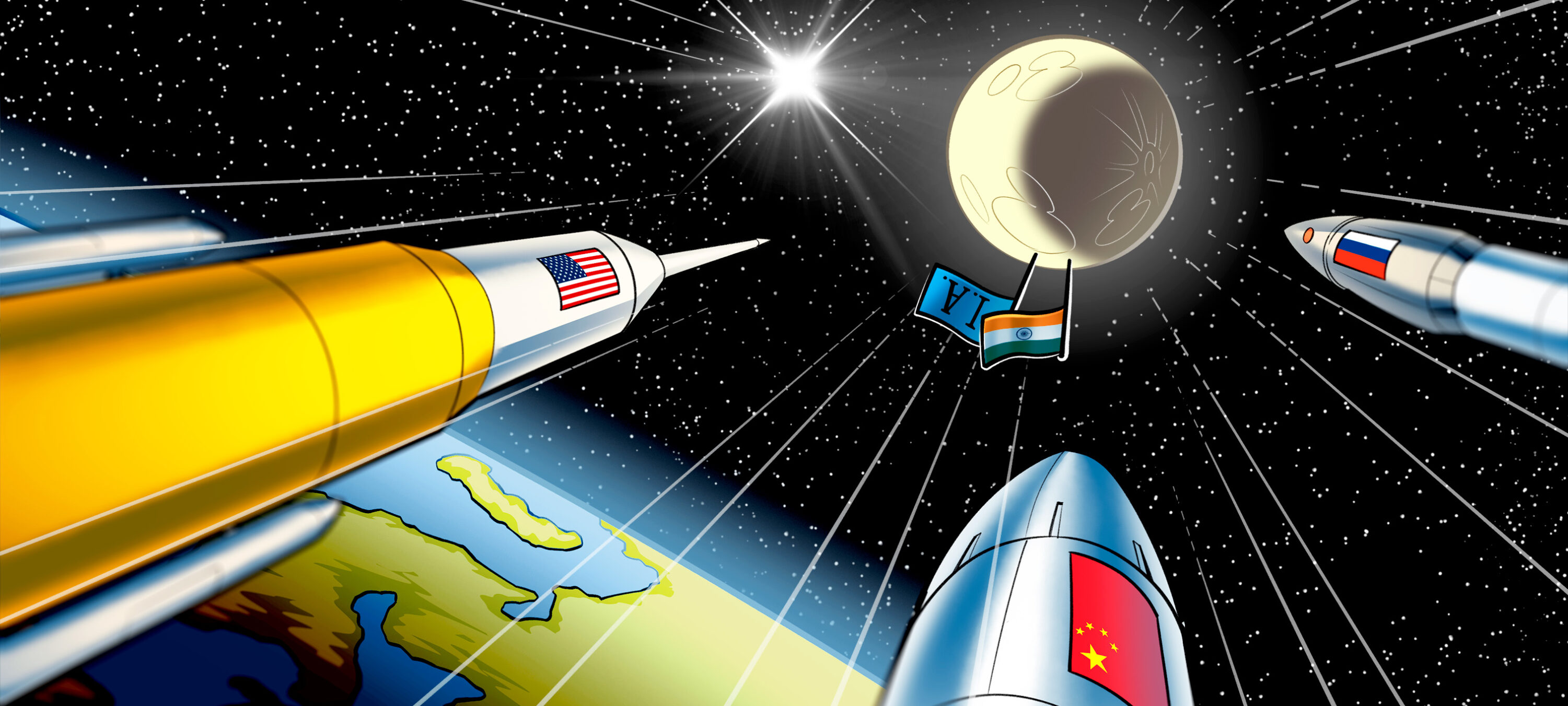 Corrida pelo Pólo Sul da Lua - NerdTech - Jovem Nerd