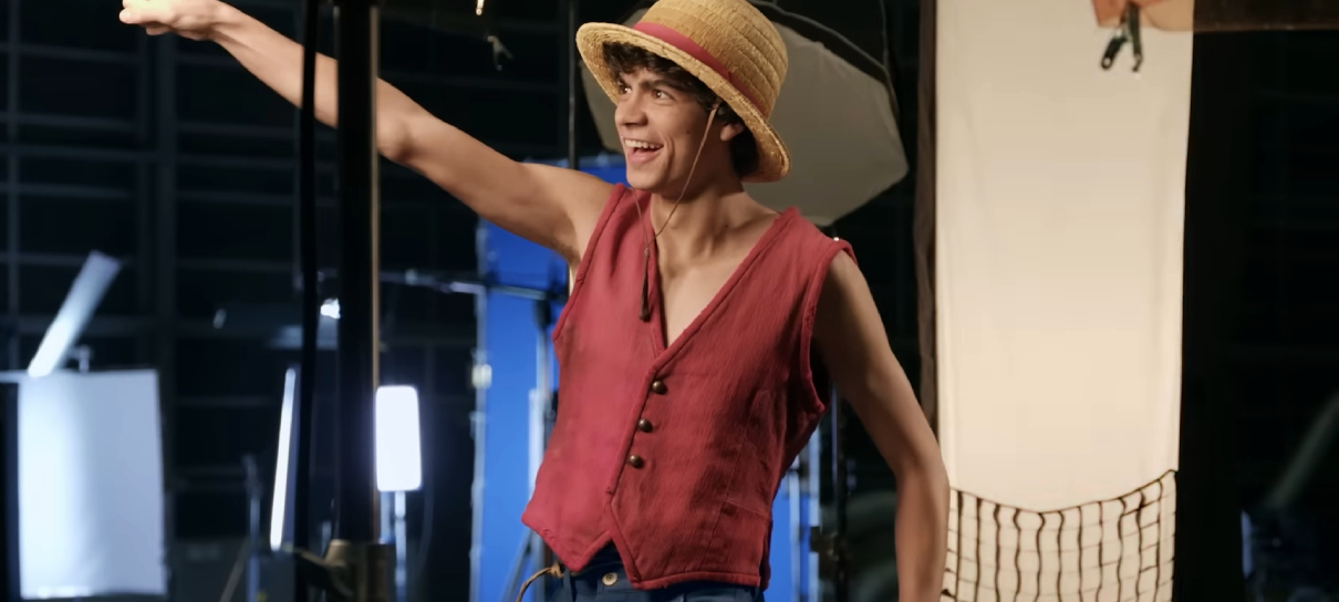 Série de One Piece se prepara para zarpar em vídeo de bastidores