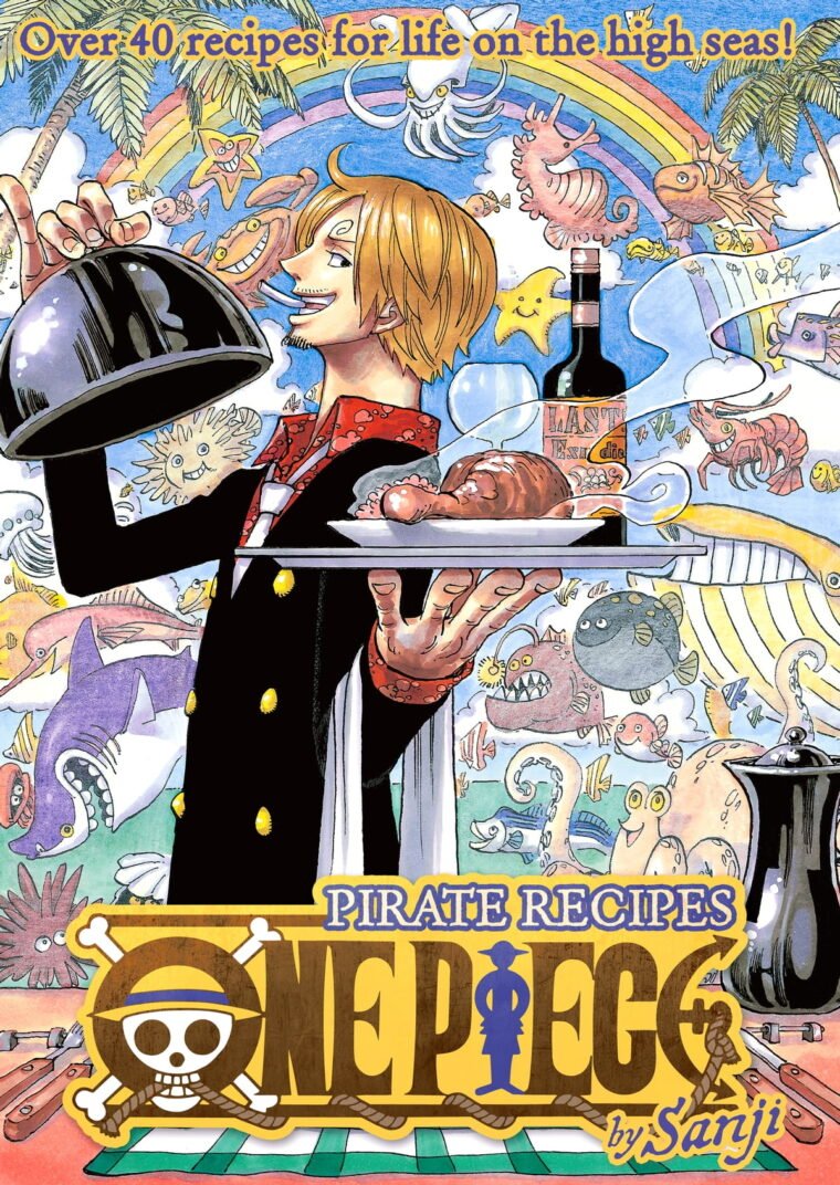 Livro de receitas One Piece no Brasil