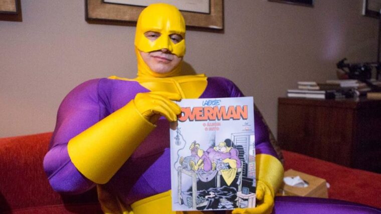 Filme baseado em super-herói de Laerte, Overman encerra gravações