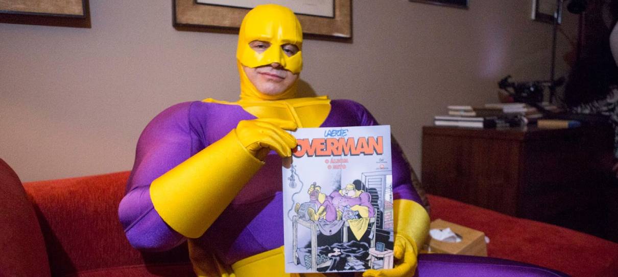 Filme baseado em super-herói de Laerte, Overman encerra gravações